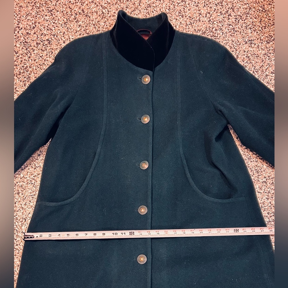 Vintage London Fog Wool Coat Petite - Picture 5 of 11